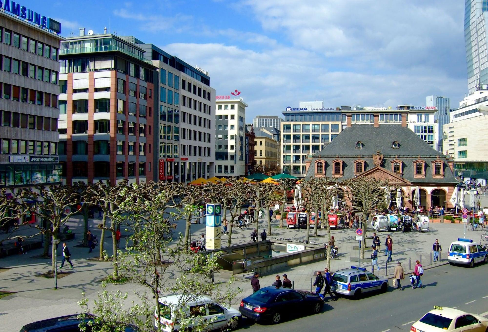 Hotel Zentrum An Der Hauptwache Frankfurt am Main Bagian luar foto