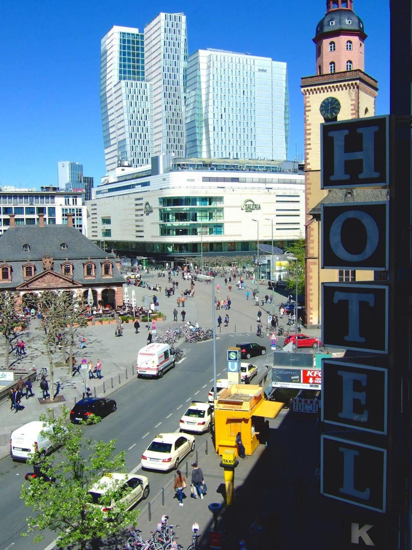 Hotel Zentrum An Der Hauptwache Frankfurt am Main Bagian luar foto