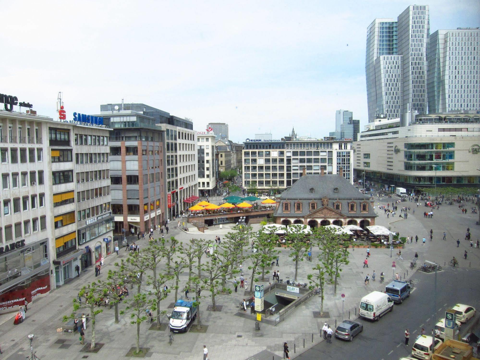 Hotel Zentrum An Der Hauptwache Frankfurt am Main Bagian luar foto